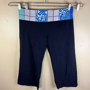 Lululemon Athletica Womens Reversible Leggings Size‎ 12 Two Pairs in One! Active